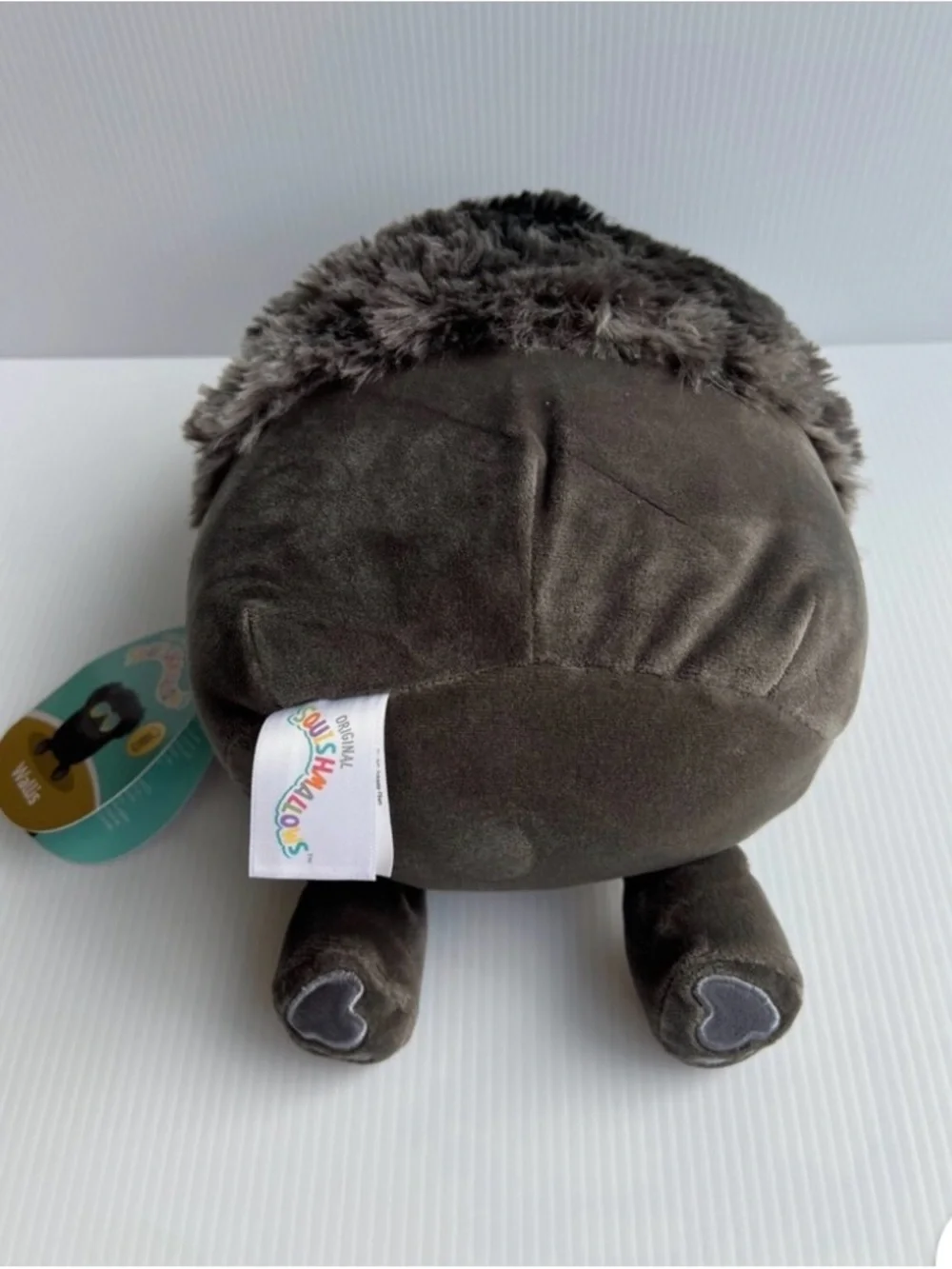 Squishmallows Rare Wallis Plush - Gray with Black Shading